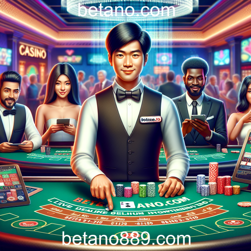 Experimente a Emoção do Live Casino no Betano.com